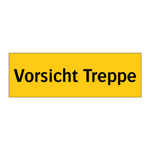 Vorsicht Treppe