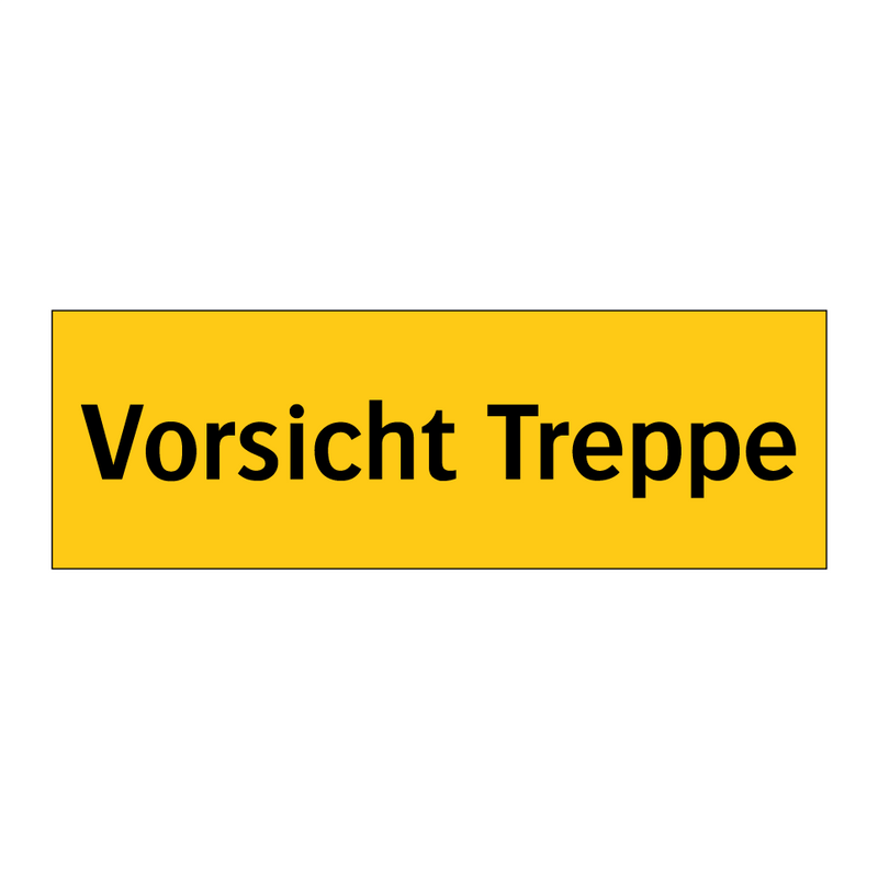 Vorsicht Treppe
