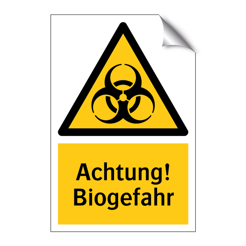 Achtung! Biogefahr