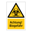 Achtung! Biogefahr