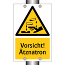 Vorsicht! Ätznatron