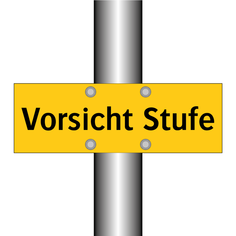 Vorsicht Stufe