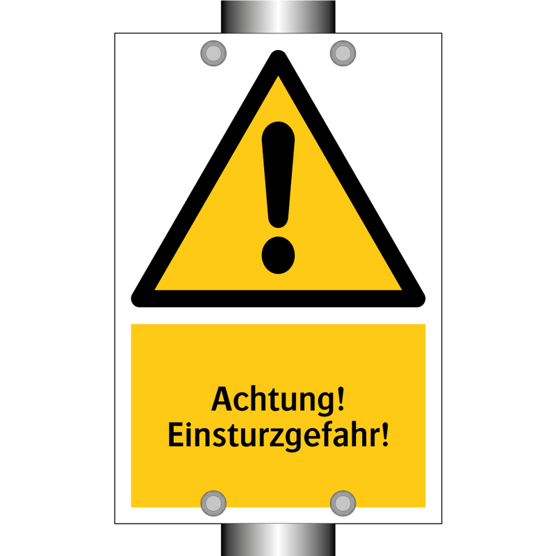 Achtung! Einsturzgefahr!