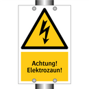 Achtung! Elektrozaun!