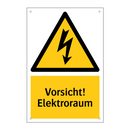 Vorsicht! Elektroraum
