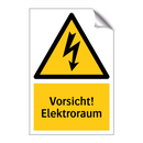 Vorsicht! Elektroraum
