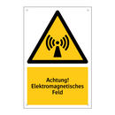 Achtung! Elektromagnetisches Feld