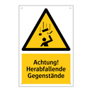 Achtung! Herabfallende Gegenstände