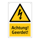 Achtung! Geerdet!