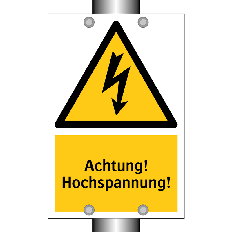 Achtung! Hochspannung!