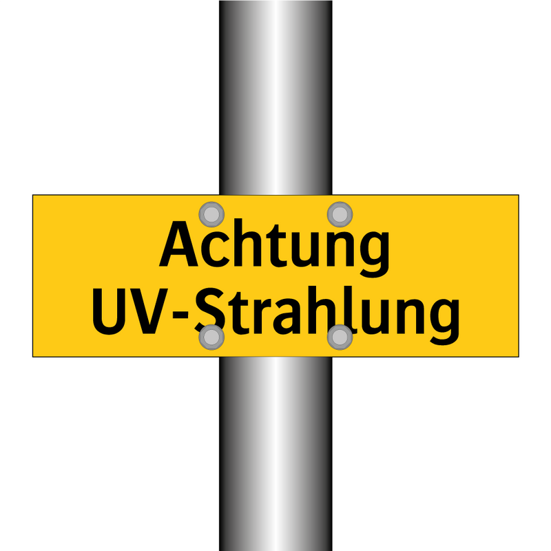Achtung UV-Strahlung