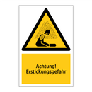 Achtung! Erstickungsgefahr