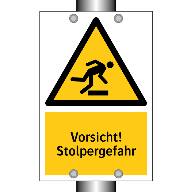 Vorsicht! Stolpergefahr