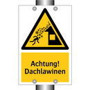 Achtung! Dachlawinen