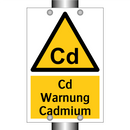 Cd Warnung Cadmium