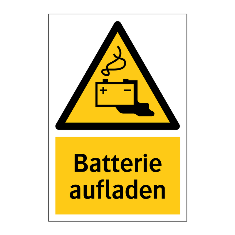Batterie aufladen