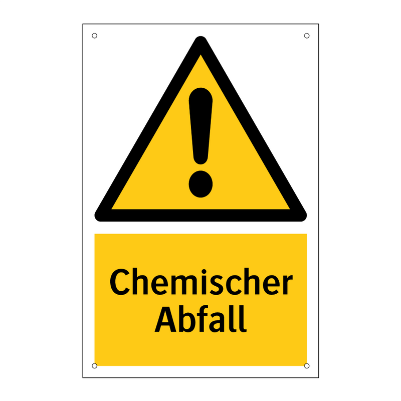 Chemischer Abfall