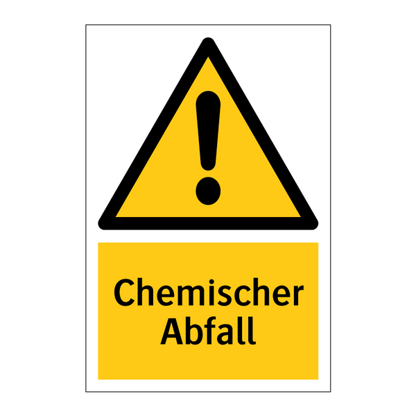 Chemischer Abfall