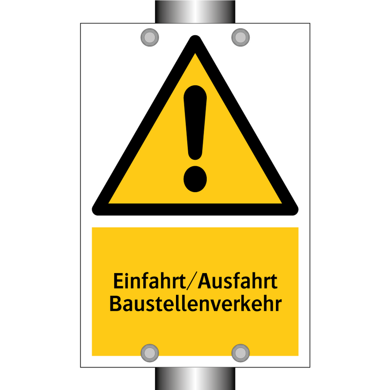 Einfahrt/Ausfahrt Baustellenverkehr