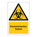 Kontaminiertes Gebiet