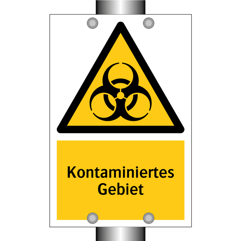 Kontaminiertes Gebiet