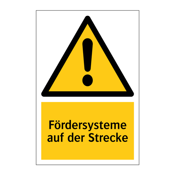 Fördersysteme auf der Strecke