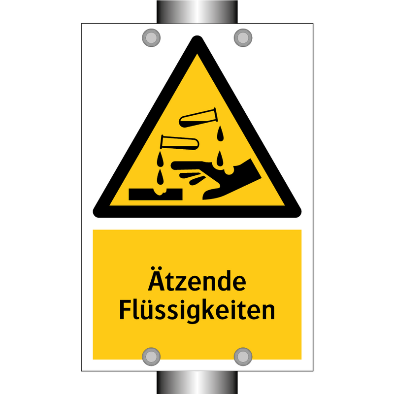 Ätzende Flüssigkeiten