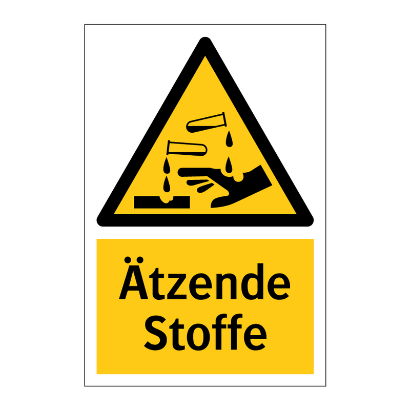Ätzende Stoffe