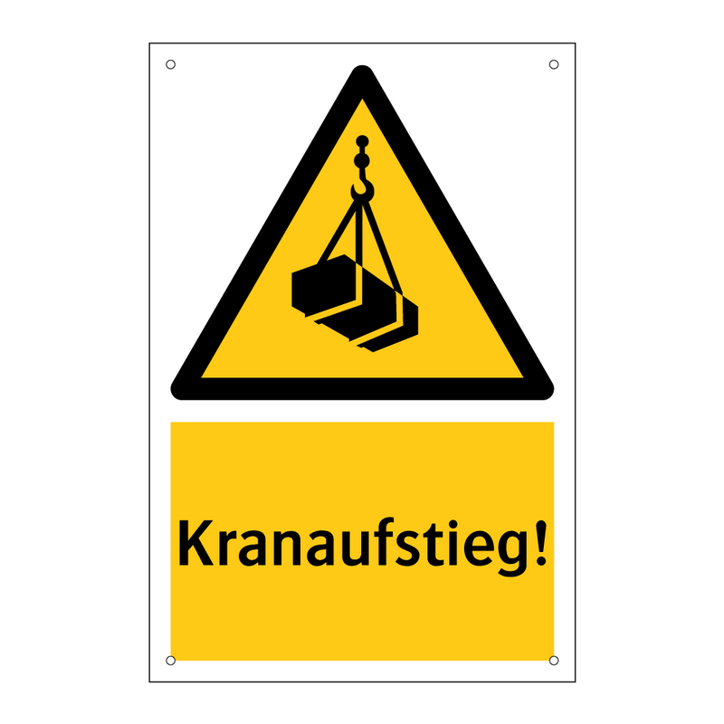 Kranaufstieg!