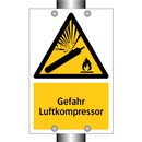 Gefahr Luftkompressor