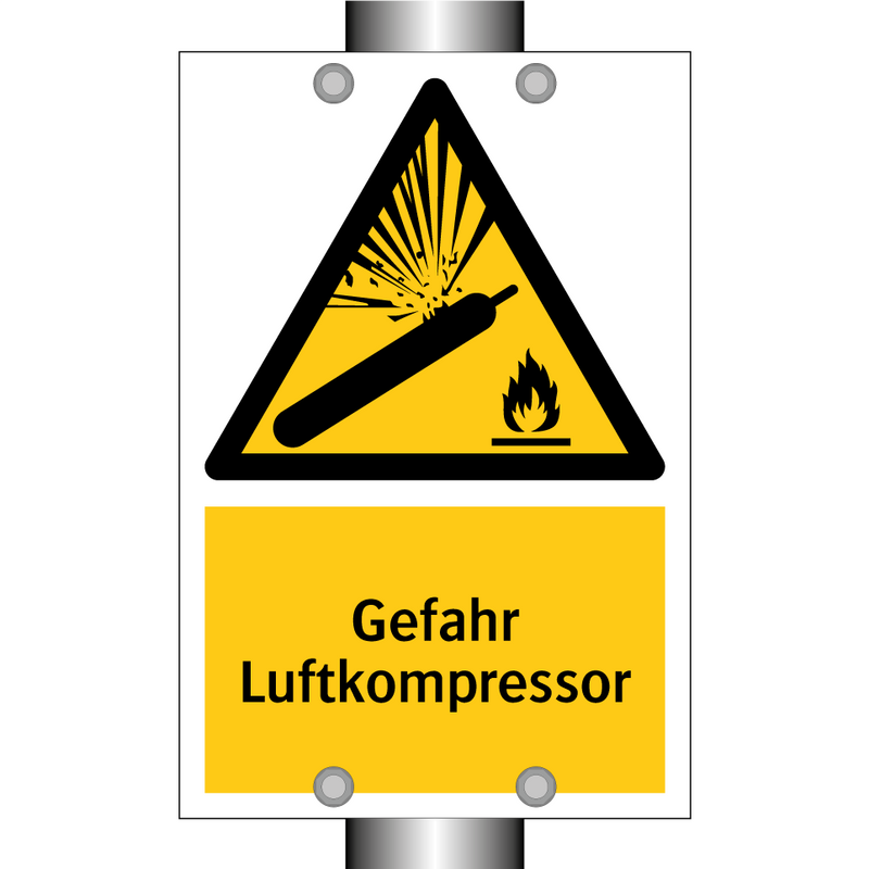 Gefahr Luftkompressor