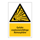 Gefahr explosionsfähige Atmosphäre