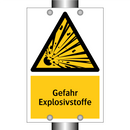 Gefahr Explosivstoffe