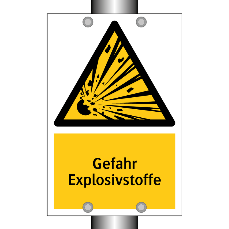 Gefahr Explosivstoffe