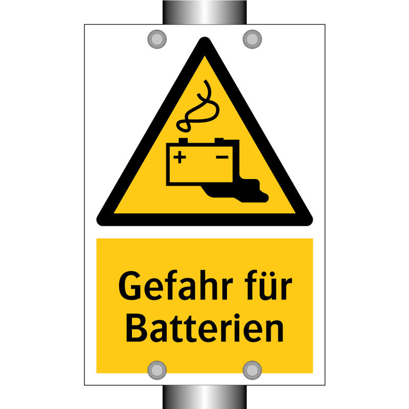 Gefahr für Batterien