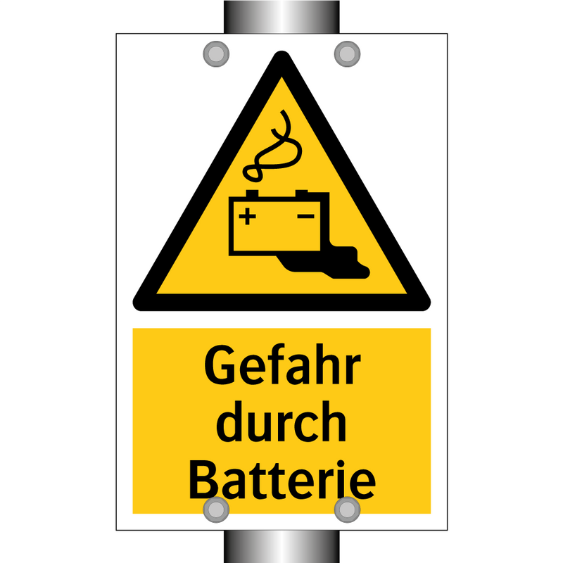 Gefahr durch Batterie
