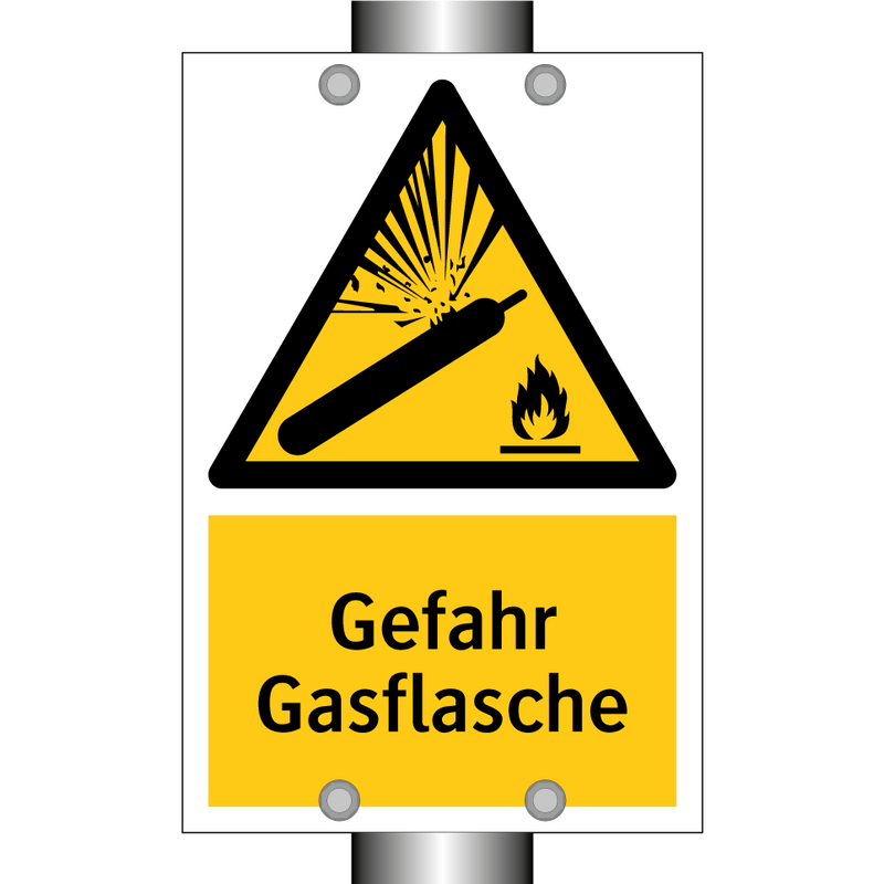 Gefahr Gasflasche