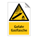 Gefahr Gasflasche