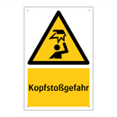 Kopfstoßgefahr