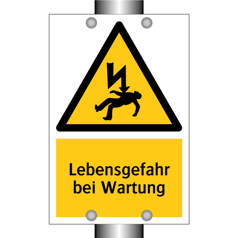 Lebensgefahr bei Wartung