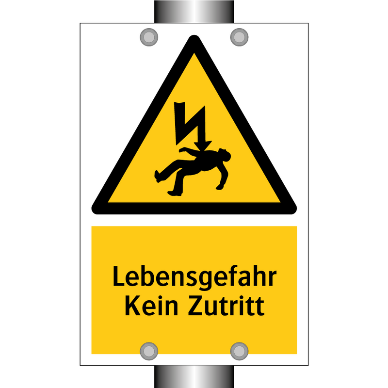 Lebensgefahr Kein Zutritt