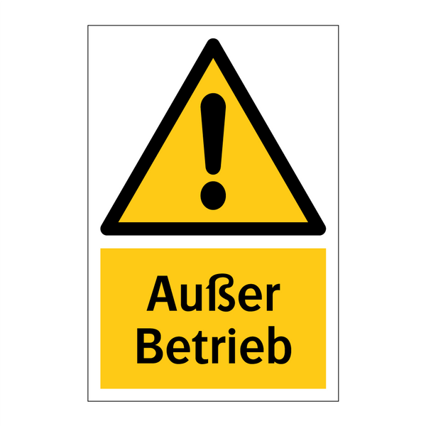 Außer Betrieb
