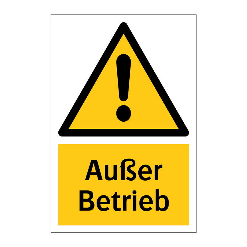 Außer Betrieb