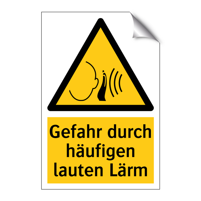Gefahr durch häufigen lauten Lärm