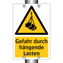 Gefahr durch hängende Lasten