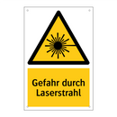 Gefahr durch Laserstrahl