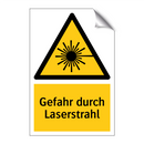 Gefahr durch Laserstrahl