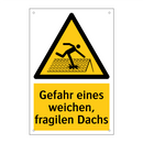 Gefahr eines weichen, fragilen Dachs