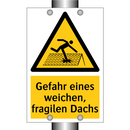 Gefahr eines weichen, fragilen Dachs