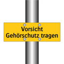 Vorsicht Gehörschutz tragen